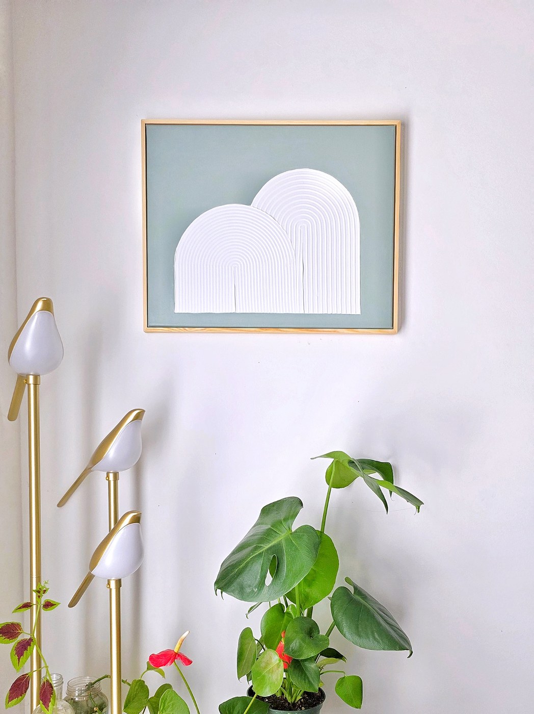 Textured abstract painting by Sim Textura